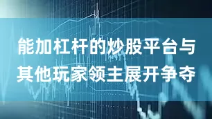 能加杠杆的炒股平台与其他玩家领主展开争夺